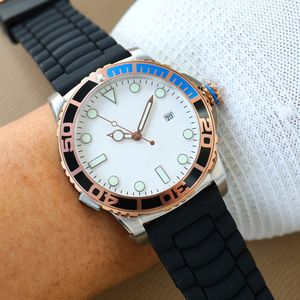 Heren automatisch mechanisch horloge 41 mm lichtgevende hand horloges leven waterdichte zakelijke vrije tijd Montre de luxe