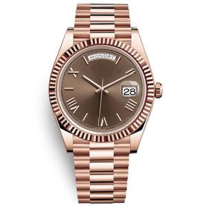 Montre automatique pour hommes Montres pour femmes Femme 36mm 41mm Mouvement automatique en or Montres-bracelets résistantes à l'eau Bracelet en acier inoxydable Montre-bracelet lumineuse Montre DHgate