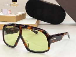 Gafas al aire libre Gafas de sol de diseñador ft1044 Hombres Tf Marco de placa gruesa FT0965 gafas de gran tamaño Gafas de sol de moda para mujeres negro Estilos deportivos negros