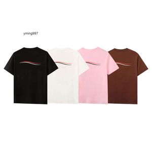 Hommes Balencaigaly Balencigaly Tshirt Vêtements Styliste T-shirt Hommes Vêtements Mode Femmes T-shirts À Manches Courtes Amoureux De Luxe Designers Lady Casual Tee Salut