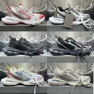 23s Designer 3XL Phantom Track 10 baskets chaussures de piste hommes femmes chaussures décontractées rétro maille noire et blanche baskets en nylon confortables taille 35-45