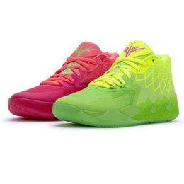 Chaussures de basket-ball pour hommes LaMelo Ball Puma MB.01 Queen City Rick et Morty Rock Ridge Red Not From Here LO UFO Buzz City Black Blast Trainers Sports Sneakers Taille 40-46