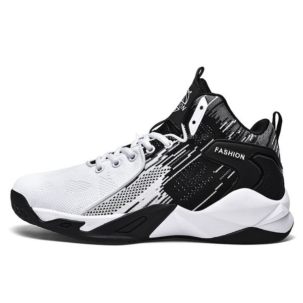 Zapatos de baloncesto para hombre, zapatos antideslizantes de baloncesto transpirables, zapatillas deportivas de alta calidad, zapatos deportivos 36-45 l89