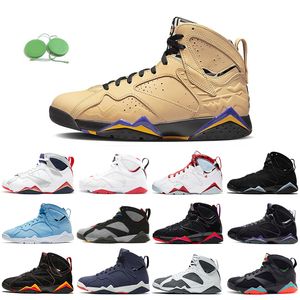 Jumpman 7 7s heren basketbalschoenen Barcelona Nights Chambray Citrus Hare Pantone Ray Allen Topaz Trophy Room Men Women Trainers Sports sneakers sneaker