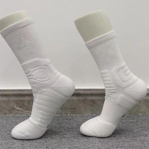 Calcetines de baloncesto para hombre Jumpman profesional Crew Fitness Deportes Almohadillas de agarre antideslizantes Protección contra impactos elástica Atleta transpirable Algodón competitivo Tallas para adultos