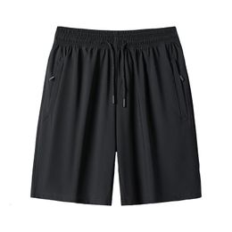 Mens Beach rápido Dry Running Sports Board Black Shorts para 2024 Summer informal Classic de gran tamaño 7xl 8xl Pantalones de gimnasio 240412