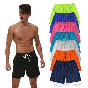 Pantalones cortos de playa para hombre Tallas grandes 3xl Diseñador Bolsillo Deportes Casual Suelto con cinturón Forrado Pantalones al aire libre 14 Color