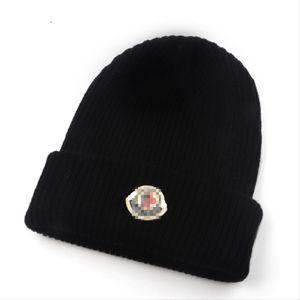 Heren mutsen muts ontwerper gans hoeden muts voor vrouwen cap bonne Skull caps Gebreid gewatteerd warm koud Mode Cappello nieuw