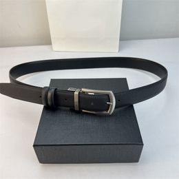 Herenriem zwarte designer riem echt leer ceinture eenvoudig causaal pak broek tailleband brief moderne luxe riemen voor vrouwen designer naaldgesp fa012