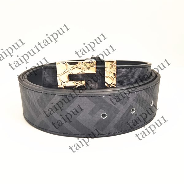 Ceinture pour hommes ceintures pour femmes ceintures 4,0 cm marque f boucle noire brun ceinture de luxe de mode classique femme homme qualité bb ceintures simon en gros de la livraison gratuite