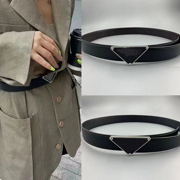 Cinturón para hombre diseñador de lujos Cinturones de diseñador para mujer nuevo accesorio de moda Hombre Cinturones de color sólido para hombre cinturón negro cinturon cinto Cinturones de mujer plateados Con caja elegir