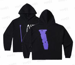 Mens big v Hip Hop Stylist designer Hoodies À Manches Longues vlons À Capuche Hommes Femmes Sweats à capuche haut