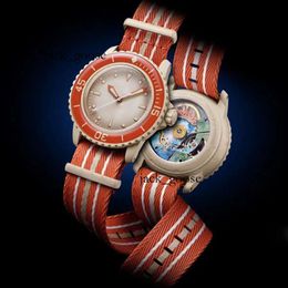Hommes biocéramiques mécaniques mécaniques de haute qualité de haute qualité Pacifique Antarctique Ocean Indian Watch Designer Movement Watches 857