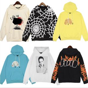 Hommes Black Sweat à capuche unisexe Sweatshirts Designer Pull Mode Femme Sweat à capuche Qualité Ange Pull Fluff Imprimer Plus Taille Automne Couple Vêtements Cadeau