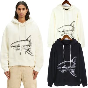 Sudaderas con capucha negras para hombre Hip Hop Hombres Streetwear Carta Sudadera con capucha Hombre Mujer Diseñadores Patinetas con capucha Sudadera con capucha High Street Pullover Sudadera Ropa