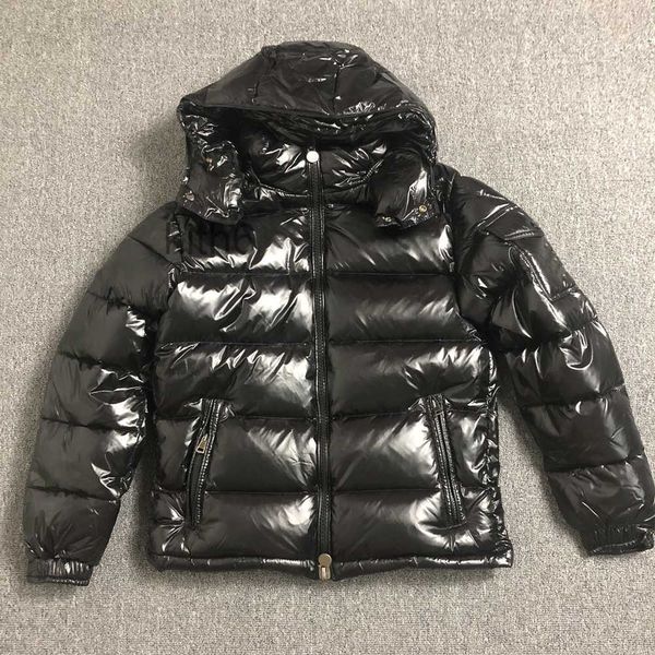 Chaqueta acolchada negra para hombre, Parkas de plumón, ropa acolchada, abrigos de calidad, prendas de vestir exteriores para mantener el calor, insignia de protección contra el frío, decoración de talla grande 5xl, abrigo de pato blanco H6R7