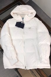 Zwart pufferjack voor heren Dames donsjacks streetwear kwaliteit winter outdoor uitloper warm houden designer jas vest parka's Geavanceerde textuur Winterjas