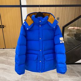 Heren Zwarte Puffer Jacket Dames Down Jackets Parkas Joint Naam Winter Outerwear Winterjacke blauw groene dikke jassen 2xl plus size unisex casual jas kerstcadeau