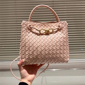 Vrouw gehaakte schoudertassen luxe handtas crossbody designer tas effen tassen mode dame boodschappentassen lederen TOP