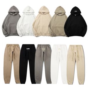 Sweat-shirts noirs pour hommes pulls à capuche pour femmes pull à capuche pull ample street fashion lettre design style simple tenue de couple unisexe grande taille sweats à capuche blancs sss