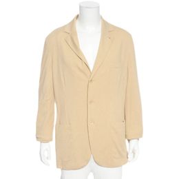 Herenblazers Loro Piana Koffie Geel Lange Mouwen Vrijetijdspak Jassen Kleding