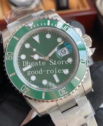 Heren Blauw Zwart Groen Keramiek Bezel Horloge Automatisch Cal.3135 Horloges Heren Duiksport 904L Roestvrij Staal 3130 Geel Goud VSF Horloges Duiker 28800 vph/Hz