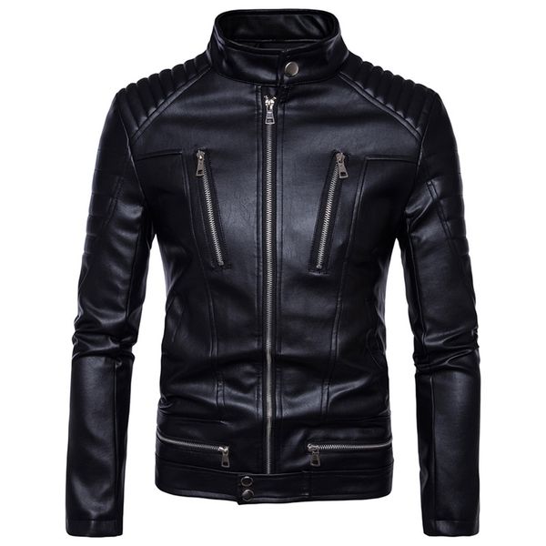 Vestes de bombardier pour hommes hommes FABEAU COINE CHARGE À MOTEUR MOTEUR MOTEUR MOTOBOCKERS Punk Man Brand Top Colthing 211008