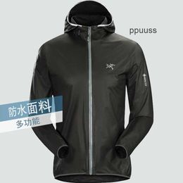 Bone Bird-jack voor heren Bird-jackjassen Jack Arcterys Authentiek casual hardshelljack Herenjassen Norvan SL Hoody Heren lichtgewicht weerbestendig Rush WN1SN WND01