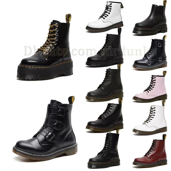 bottes pour hommes femmes doc martens baskets de luxe tabi boot designer martin classique cheville bottines courtes hiver neige en plein air chaussures de travail chaudes hommes femmes plate-forme grande taille