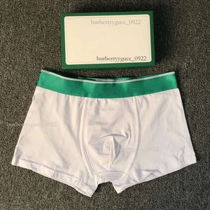 Calzoncillos tipo bóxer para hombre Ropa interior Calzoncillos Ropa interior de diseñador Boxers Francia Marca Hombre Conton Moda 7 colores Tamaño asiático Sin caja Bragas verdes Bragas