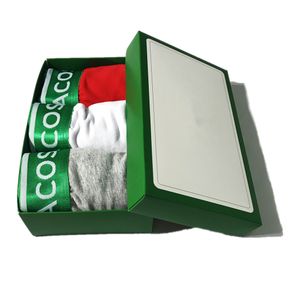 Boxers para hombres pantalones cortos verdes bragas calzadas boxeadores moda de algodón 7 colores para ropa interior al azar múltiples opciones al por mayor envía una caja de regalo de Navidad rápida