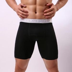 Heren Jongens Boxer Slips Lange Been Ondergoed Basic Boxer Korte Ademend Premium Katoen Boxershorts Onderbroeken Mannelijk Slipje