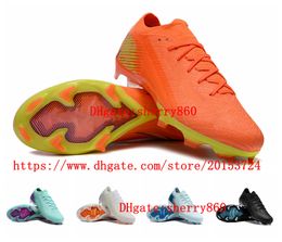 Hombres Mujeres FG Fútbol zapatos Botas de fútbol Trailes Trajeros Spare Zapatos de punto Scarpe Calcio Tamaño transpirable 35-45eur