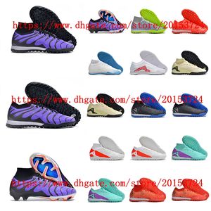 Hommes garçons femmes chaussures de football Mercurial Superfly Elite TF FG crampons bottes de football en cuir souple taille confortable 35-45EUR