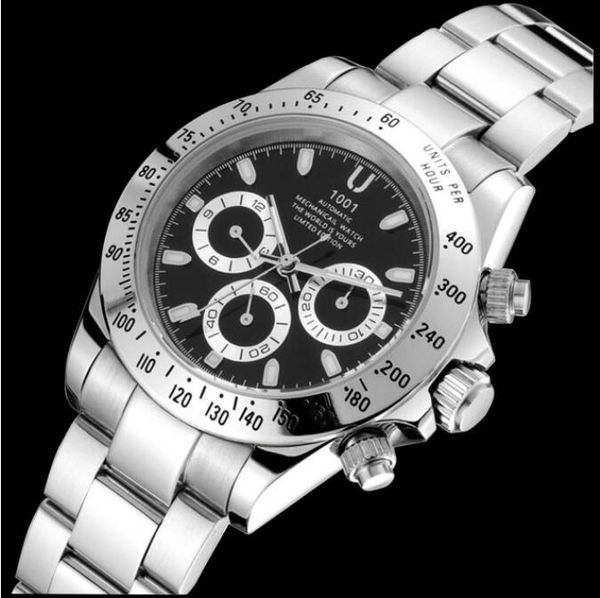 Reloj para hombre BP Factory, nueva versión, venta de 40 mm Cosmograph 116500 Swiss ETA 7750, movimiento automático, cronógrafo para hombre Wa252j