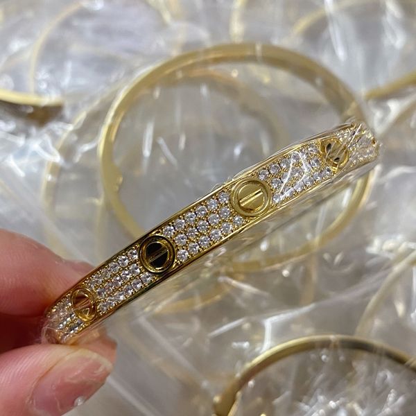 Bracelet pour hommes Bracelet aurifère de concepteur de bracelet en diamant CNC large Bracelet de diamant CNC Bracelet Braceuse Bracelet Bracelet Gold Brace 2227