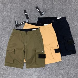 Heren merk shorts topstoney ontwerper Heren Side label pocket wash werkkleding casual shorts Maat M-2xl