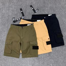 Mens Brand Shorts Topstoney Designer heren label Pocket Work kleding Casual shorts Casual shorts