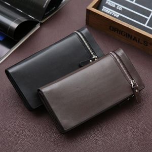 Mens Brand Wallet Men's Pu leer met portefeuilles voor mannen Purse Masculina Card Holder 229s