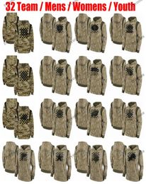 Hommes Camo 2021 Salute To Service Therma Performance Pull à capuche Femmes Jeunes Chase Young Tom Brady Russell Wilson Kittle Barkl2421419