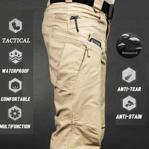 Heren Camouflage Cargo Broek Elastische Meervoudige Pocket Mannelijke Broek Outdoor Joggers Pant Plus Size Tactical Pants Men