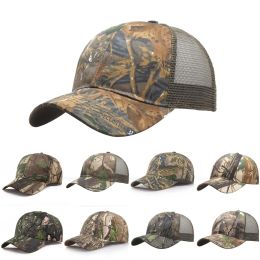 Mentes camouflage Military Ajustement Camo Camo Chasse Fishing Army Baseball Casqueur Suncreen Séchage à séchage Casual Catch Hat Baseball