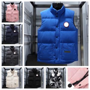 Hommes vestes d'oie canadienne vers le bas Parkas Goode Parka hommes manteau gilet hiver coupe-vent noir épais chaud à capuche oies 2Xl