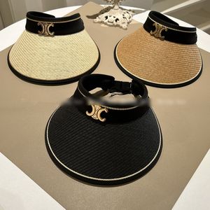 Casquettes pour hommes Designer pare-soleil pour femmes visières chapeaux de mode vide Top Casquette casquette de baseball femmes visières unisexe luxe seau chapeau