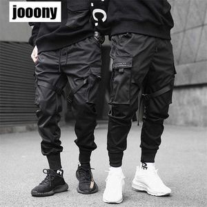 Pantalon cargo pour hommes Joggers Hip Hop Techwear Homme Japonais Streetwear Harem Pantalon de jogging pour grande taille 220325