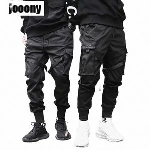 Pantalon cargo pour hommes Hommes Joggers Hommes 2021 Hip Hop Techwear Mâle Japonais Streetwear Harem Pantalon de jogging Pantalon pour hommes vêtements d0Rc #