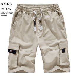 Herren Cargo-Shorts Camo Kurze Sport Baumwolle Jogginghose Männer Camouflage Plus Größe 6XL 7XL 8XL Pantalon Corto Hombre