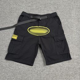 shorts de cargaison pour hommes classiques Alcatraz Europe et Amérique Pantalon patchwork hip hop