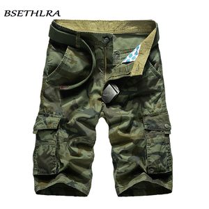 Hommes Cargo Shorts mode tendance été Camouflage militaire pantalon court concepteur mâle décontracté Homme coton pantalon vêtements