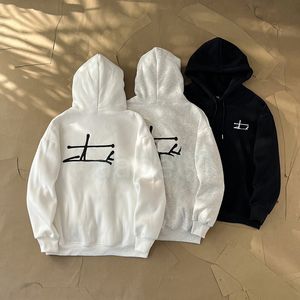 Sweat à capuche décontracté pour hommes et femmes, imprimé de lettres, Streetwear, unisexe, vêtements de Couple, taille asiatique S-2XL